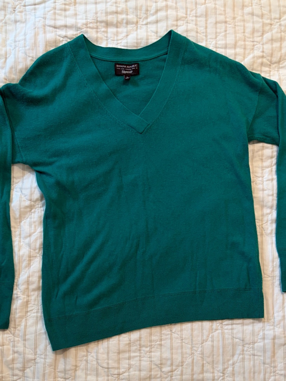 Banana Republic Merino Wool  Filpucci V-Neck Women's Sweater Large